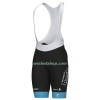Fietsbroek Kort met Bretels 2023 Bahrain Victorious - Zwart Blauw